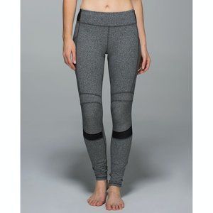 lululemon Motivate Pant Tight in Heathered Black